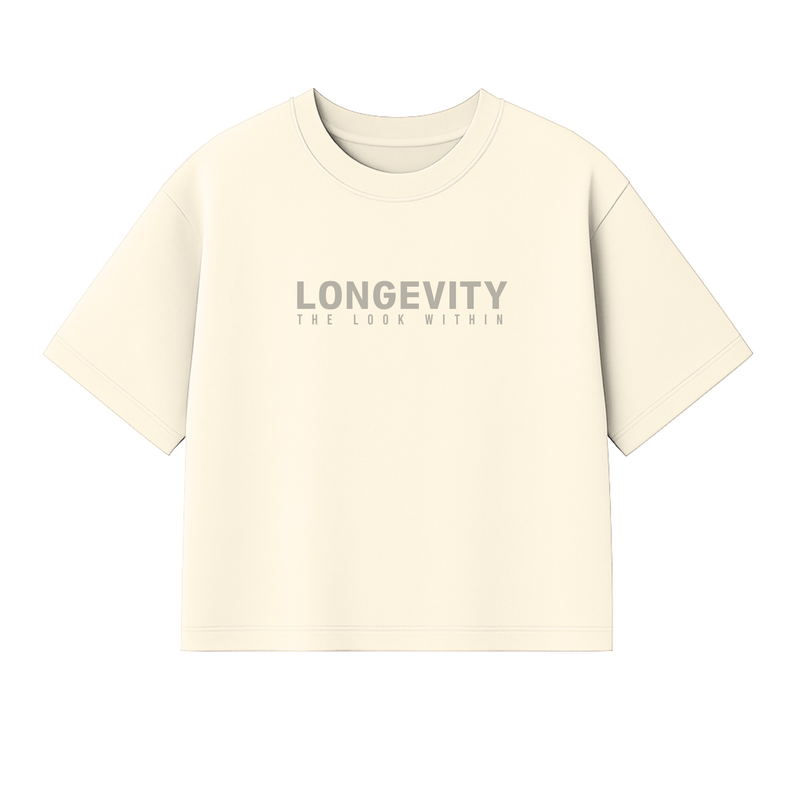 The Look Within Premium Boxy Crop T-Shirt