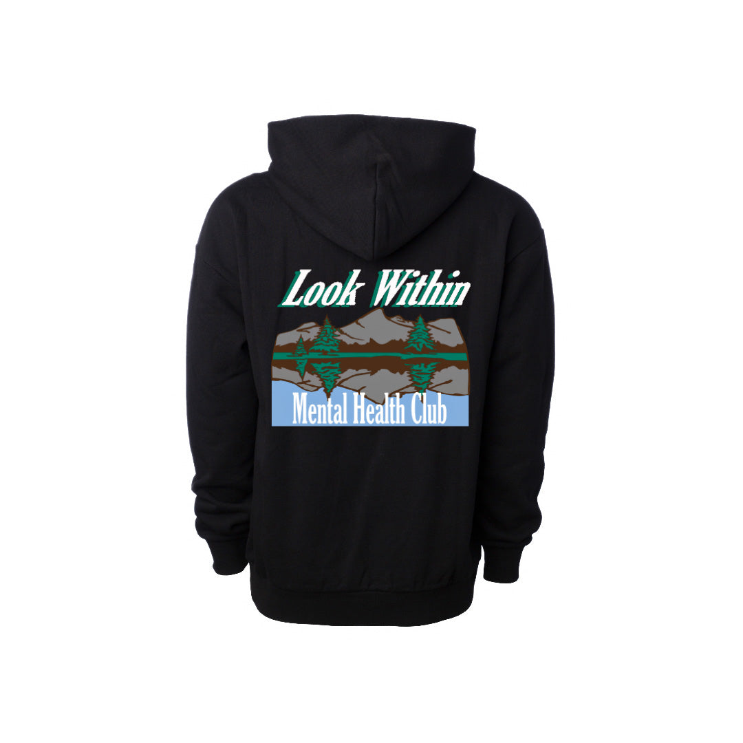 Mental Health Club Hoodie - BLACK