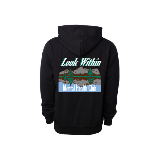 Mental Health Club Hoodie - BLACK